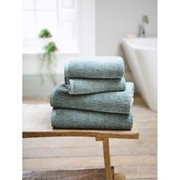 The Lyndon Company Linwood Cotton Towels - Sage - Sheet