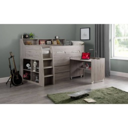 Julian Bowen Jupiter Midsleeper Bed - Anthracite - thumbnail 4