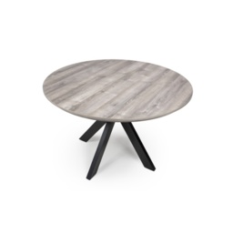 Phoenix 120cm Dining Table - Grey - thumbnail 3
