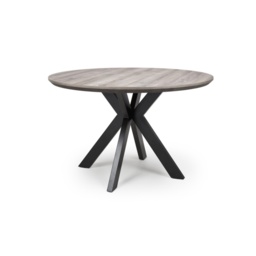 Phoenix 120cm Dining Table - Grey - thumbnail 2