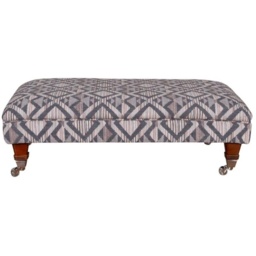 Lorelai Accent Stool - Fabric Grade C - thumbnail 4