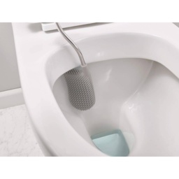 Joseph Joseph Flex Toilet Brush - WHITE/GREY - 8.7cm x 12.3cm x 43.1cm - thumbnail 5