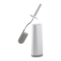 Joseph Joseph Flex Toilet Brush - WHITE/GREY - 8.7cm x 12.3cm x 43.1cm - thumbnail 1