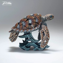 Edge Sea Turtle Miniature Sculpture - thumbnail 4