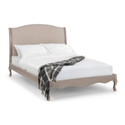 Julian Bowen Camille Bed Frame - Oatmeal Linen - King - thumbnail 2