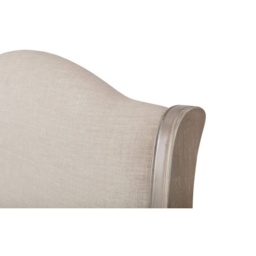 Julian Bowen Camille Bed Frame - Oatmeal Linen - King - thumbnail 3