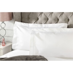 Belledorm 1000 Thread Count Superior Egyptian Cotton Oxford Pillowcase - White