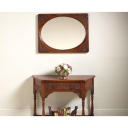 Wood Bros Old Charm Oval Wall Mirror Oc2990 - Classic - thumbnail 2