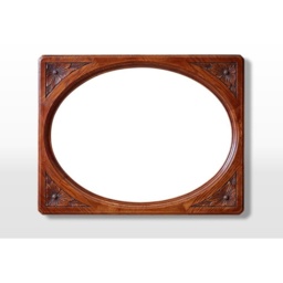Wood Bros Old Charm Oval Wall Mirror Oc2990 - Classic - thumbnail 1
