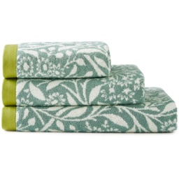 William Morris At Home Michaelmas Daisy Towel - Sage - Hand Towel