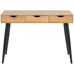 Neptune Oak Office Desk - Matt Wild - thumbnail 4