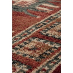 Mastercraft 4301/300 Kashqai Round Rug - Red - 200cm Circle - thumbnail 2