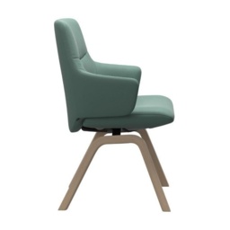 Stressless Mint Low Back D200 Dining Chair With Arms - Batick Leather - thumbnail 2