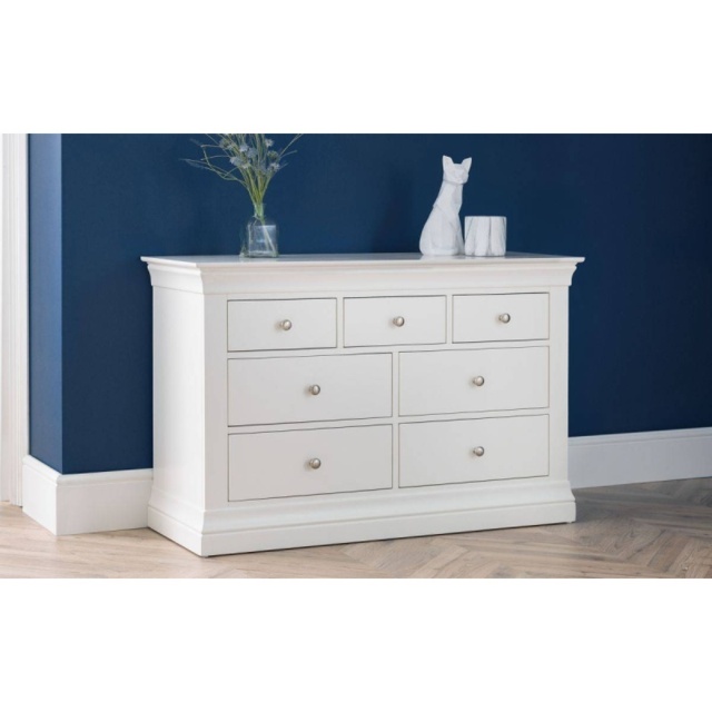 Julian Bowen Clermont 43 Drawer Bedside Chest - image 1