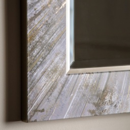 Gallery Direct Chelsea Rectangle Mirror 113x83cm - Gold / Cream - thumbnail 2