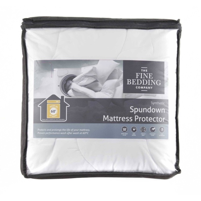 The Fine Bedding Company Spundown Mattress Protector - Double - image 1