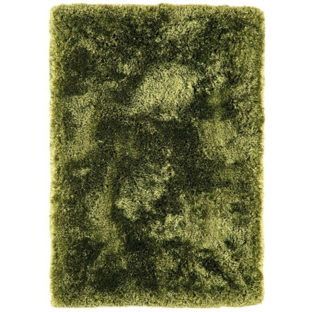 Asiatic Plush Luxury Shaggy Rug - Green - 070x140cm - image 1