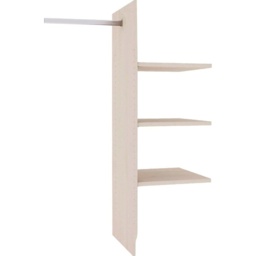 Wiemann Sheffield Sliding Door Wardrobe - Laundry Shelf Insert - 87cm - thumbnail 1
