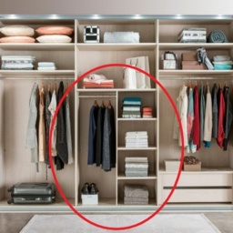 Wiemann Sheffield Sliding Door Wardrobe - Laundry Shelf Insert - 87cm - thumbnail 3