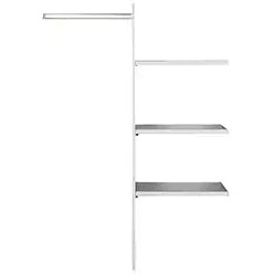 Wiemann Sheffield Sliding Door Wardrobe - Laundry Shelf Insert - 87cm - thumbnail 4