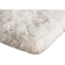 Asiatic Plush Luxury Shaggy Rug - White - 120x170cm - thumbnail 2