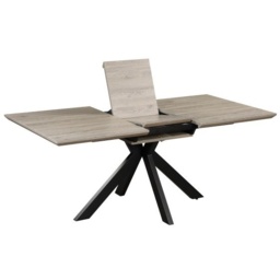 Phoenix Extending Table 1.4 - 1.8m Grey - thumbnail 2