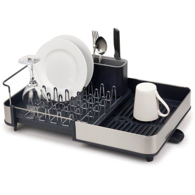 Joseph Joseph Extend Steel Dish Rack - Grey - image 1
