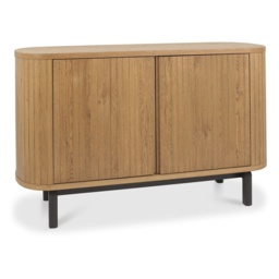 Kingston Rustic Oak Narrow Sideboard - thumbnail 5