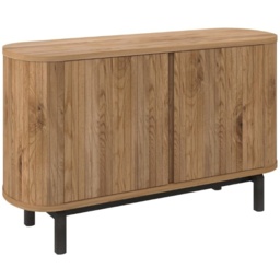Kingston Rustic Oak Narrow Sideboard - thumbnail 2