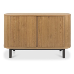 Kingston Rustic Oak Narrow Sideboard - thumbnail 3