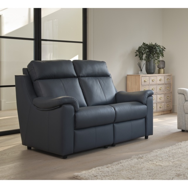 Parker Knoll Arizona 2 Seater Power Recliner Sofa - Leather - Power Plus Recliner - With Heated Seats - image 1