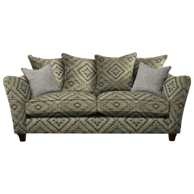 Parker Knoll Harriet 2 Seater Pillow Back Fabric Sofa - Fabric Grade B - image 1