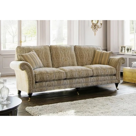 Parker Knoll Burghley Grand 3 Seater Sofa - Fabric Grade A - image 1