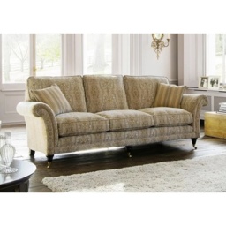 Parker Knoll Burghley Grand 3 Seater Sofa - Fabric Grade A - thumbnail 1