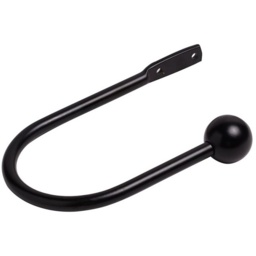 Speedy Ball Curtain Holdback Pair - Satin Silver - thumbnail 3