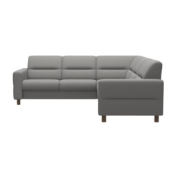Stressless Fiona Fabric 5 Seater Corner Sofa 2 Seats 2.5 Seats - 2 x Wood Arms - thumbnail 2