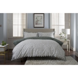The Lyndon Company Ashling Garden Duvet Set - Green - Single - thumbnail 1