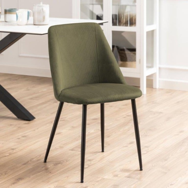 Ines Dining Chair - Olive Green - image 1