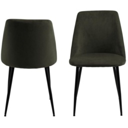 Ines Dining Chair - Olive Green - thumbnail 2