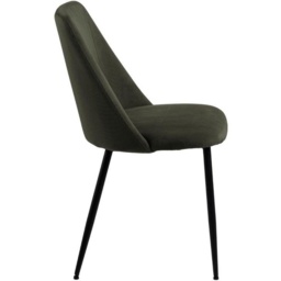 Ines Dining Chair - Olive Green - thumbnail 3