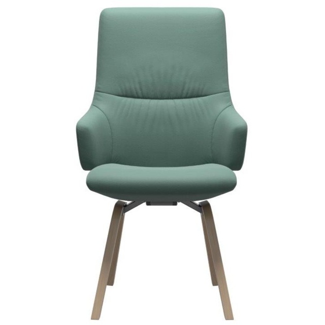 Stressless Mint High Back D200 Dining Chair With Arms - Paloma Leather - image 1