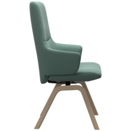 Stressless Mint High Back D200 Dining Chair With Arms - Paloma Leather - thumbnail 2