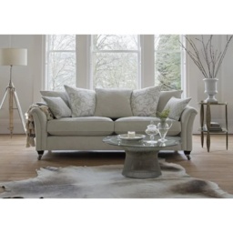 Parker Knoll Devonshire Pillow Back Grand 3 Seater Sofa - Fabric Grade A - thumbnail 1