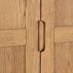 Zurich Triple Combination Oak Wardrobe - thumbnail 5