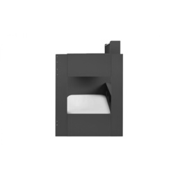 Julian Bowen Camelot Bunk Bed with Staircase - Anthracite - thumbnail 4