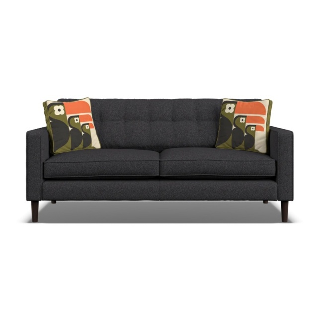 Orla Kiely Ebben Medium Fabric Sofa - House Plain Fabric - image 1
