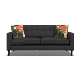 Orla Kiely Ebben Medium Fabric Sofa - House Plain Fabric - thumbnail 1