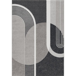 Mastercraft Woodstock 032-0130/2374 Rug - Grey/Black - 80cm x 150cm - thumbnail 1
