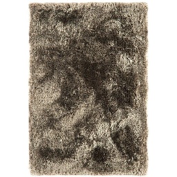 Asiatic Plush Luxury Shaggy Rug - Taupe - Brown - 200x300cm