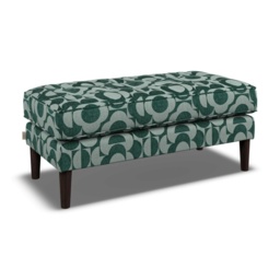 Orla Kiely Ebben Fabric Footstool - Premium Plain Fabric - thumbnail 3